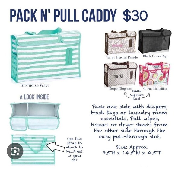 Thirty-One Pack N' Pull Caddy - Picture 7 of 10